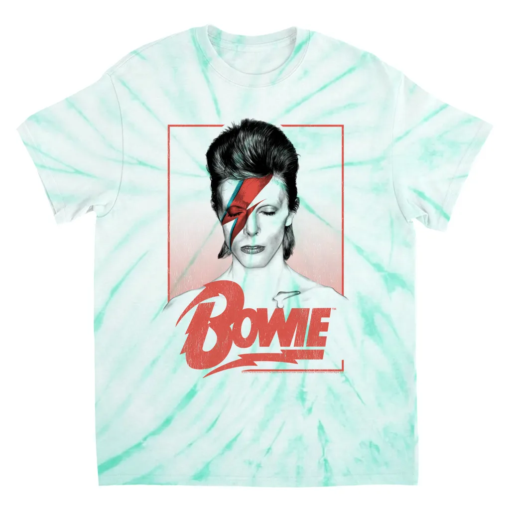 T-Shirt | Aladdin Sane Bowie Red Image (Equineop Exclusive) Tie Dye Shirt