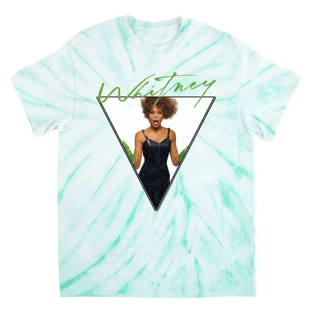 T-Shirt | 1987 Green Glove Photo Triangle Design (Equineop Exclusive) Tie Dye Shirt