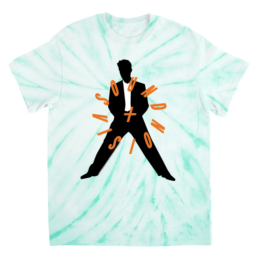 T-Shirt | Orange Sound Vision Image Tie Dye Shirt