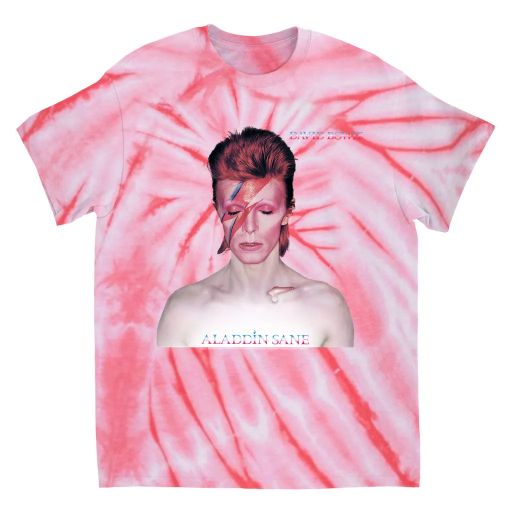 T-Shirt | Aladdin Sane Album Cover Tie Dye Shirt