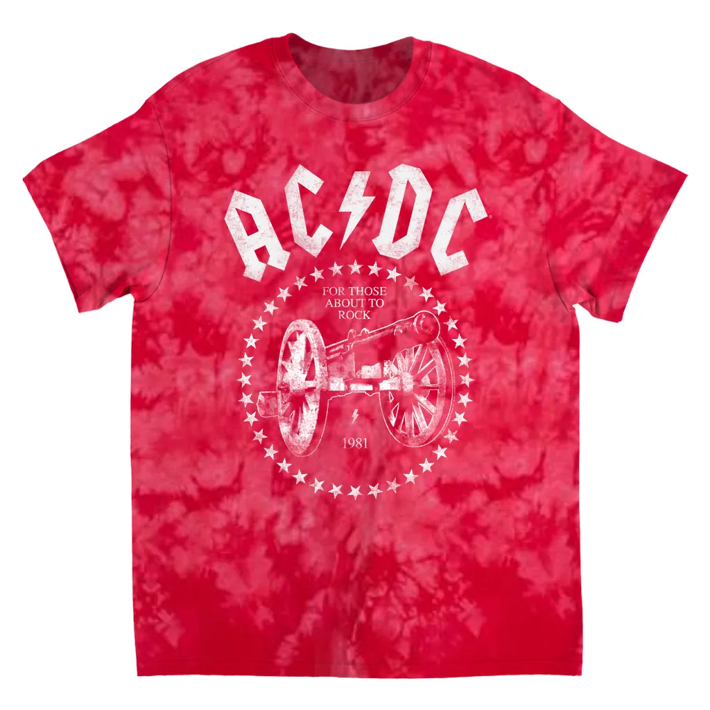 T-Shirt | For Those About To Rock 1981 (Equineop Exclusive) Tie Dye Shirt