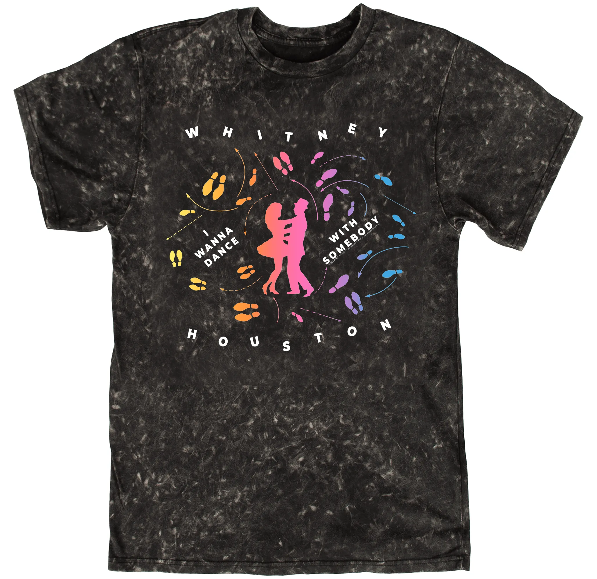 T-shirt | I Wanna Dance With Somebody Blueprint Ombre Mineral Wash Shirt
