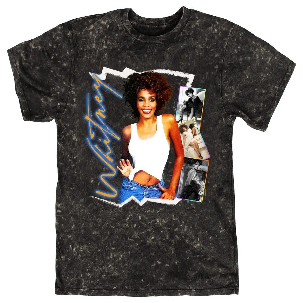 T-shirt | Rainbow Ombre Electric Collage (Equineop Exclusive) Mineral Wash Shirt