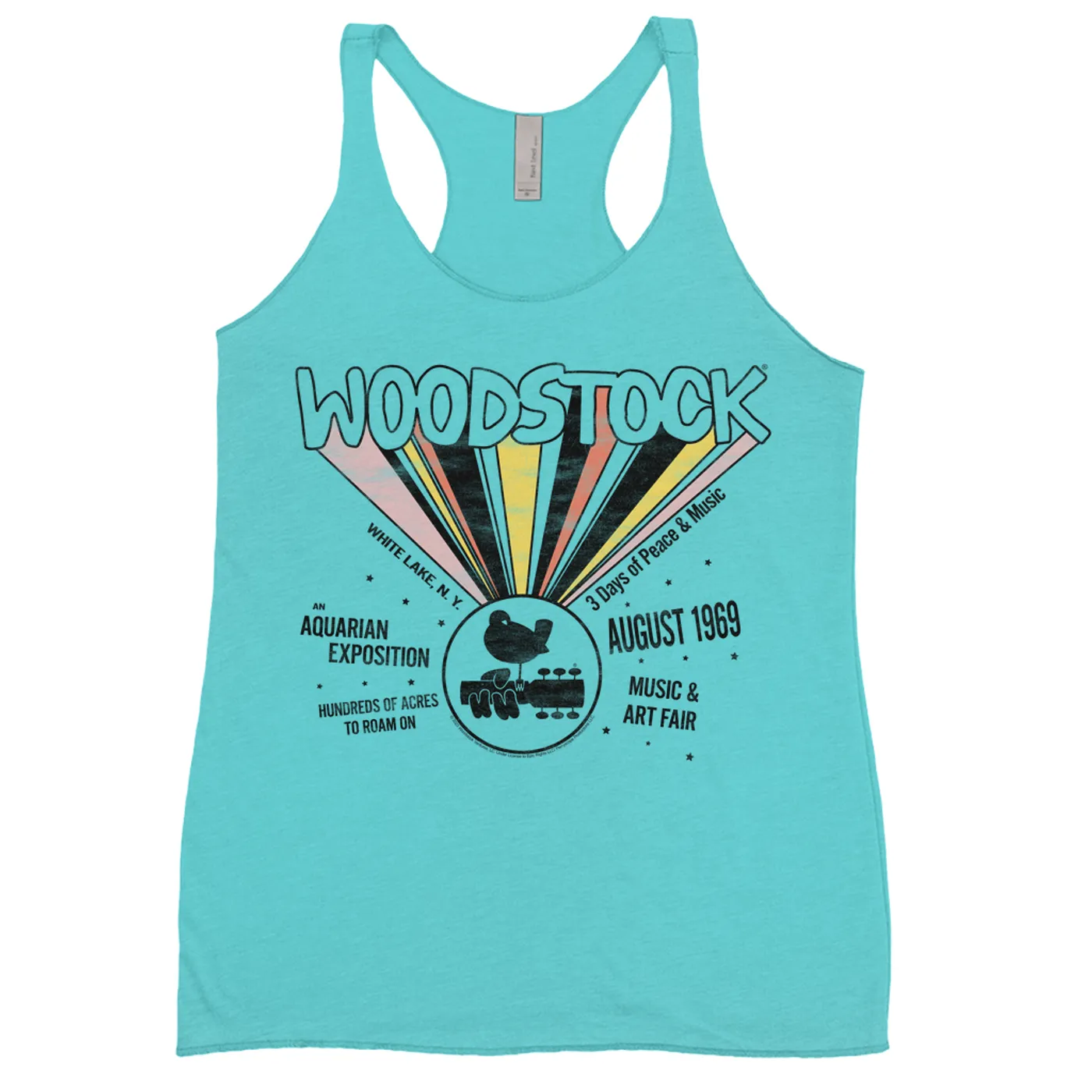 Woodstock Ladies' Tank Top | An Aquarian Exposition Woodstock Shirt