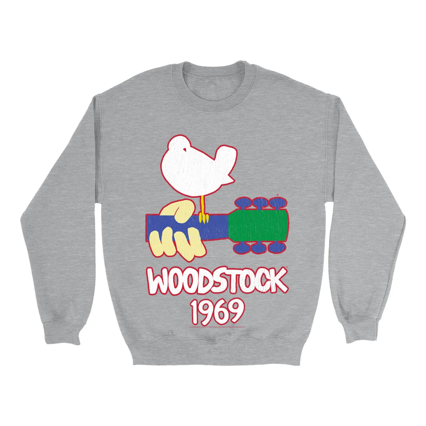 Woodstock Sweatshirt | 1969 Music Festival Outline (Merchbar Exclusive) Woodstock Sweatshirt