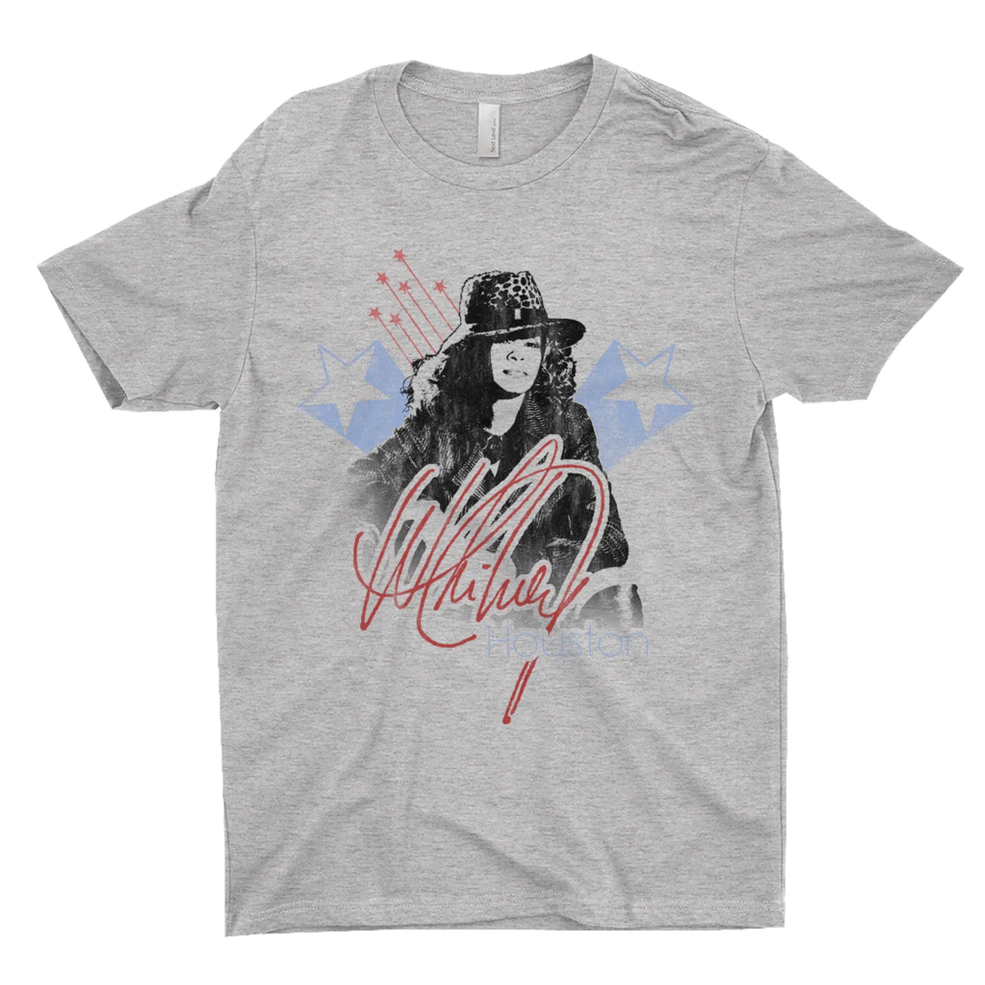 Whitney Houston T-Shirt | Shooting Stars Image Whitney Houston Shirt