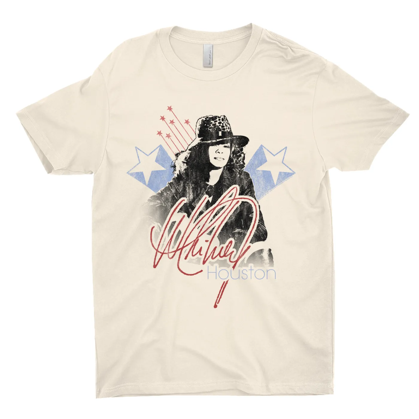 Whitney Houston T-Shirt | Shooting Stars Image Whitney Houston Shirt