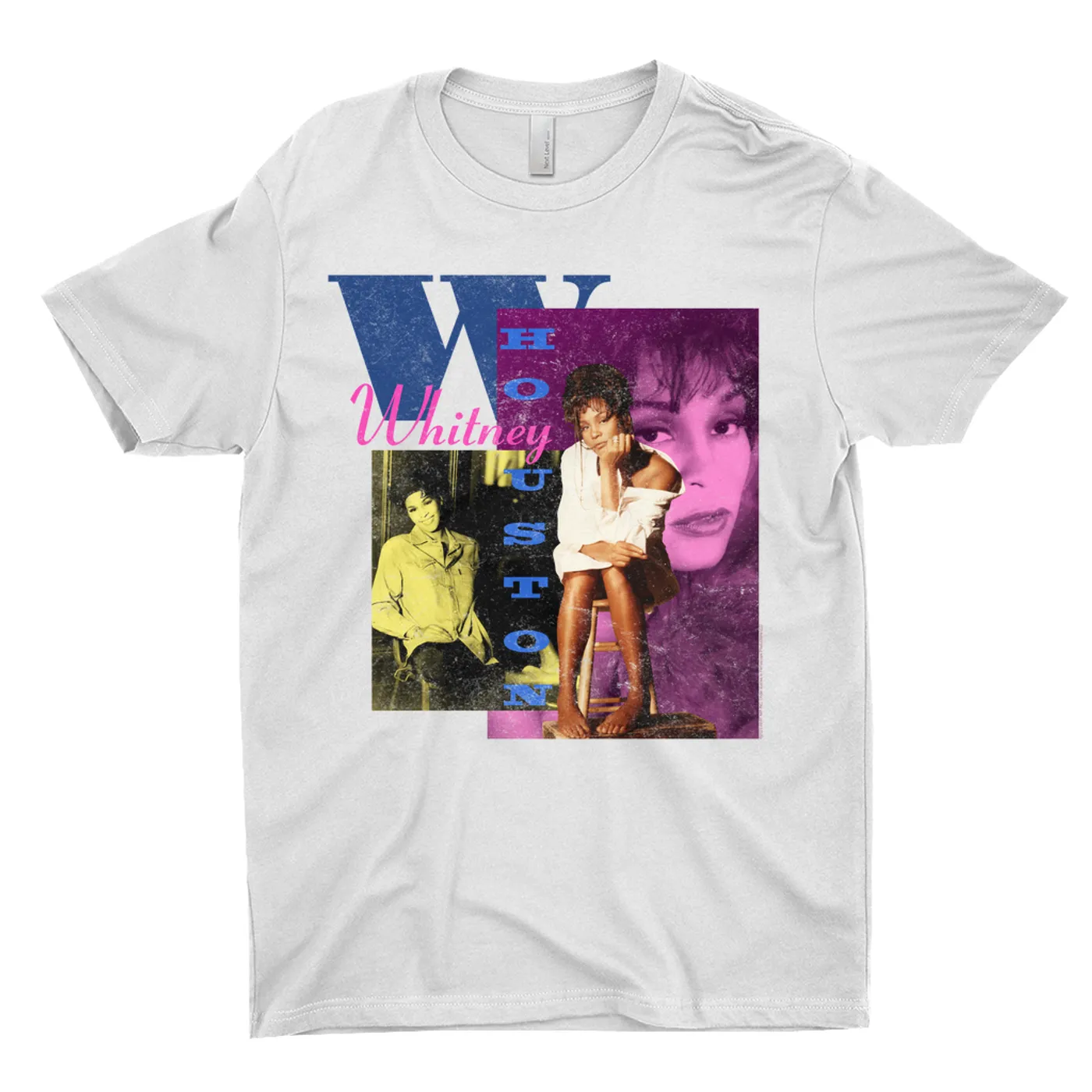 Whitney Houston T-Shirt | Colorful Collage (Merchbar Exclusive) Whitney Houston Shirt