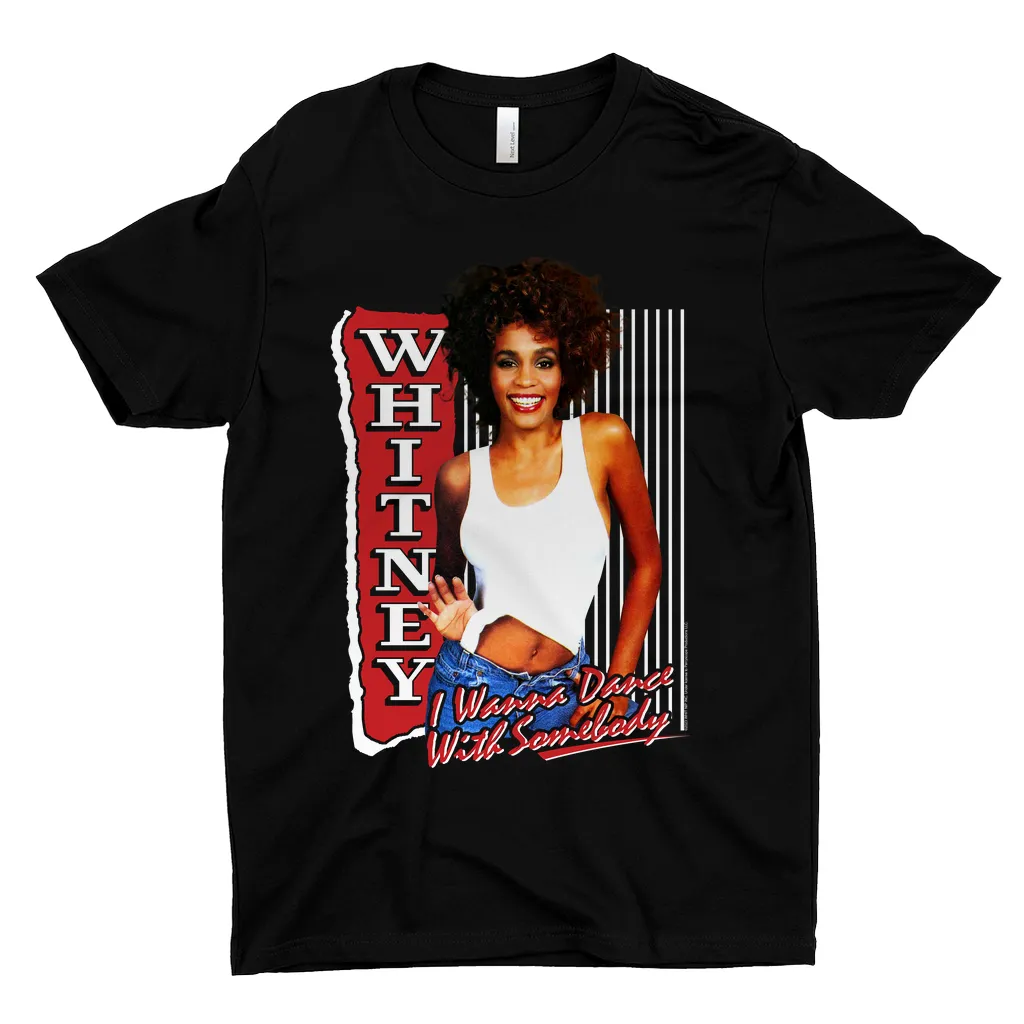T-Shirt | I Wanna Dance With Somebody Red Design Shirt