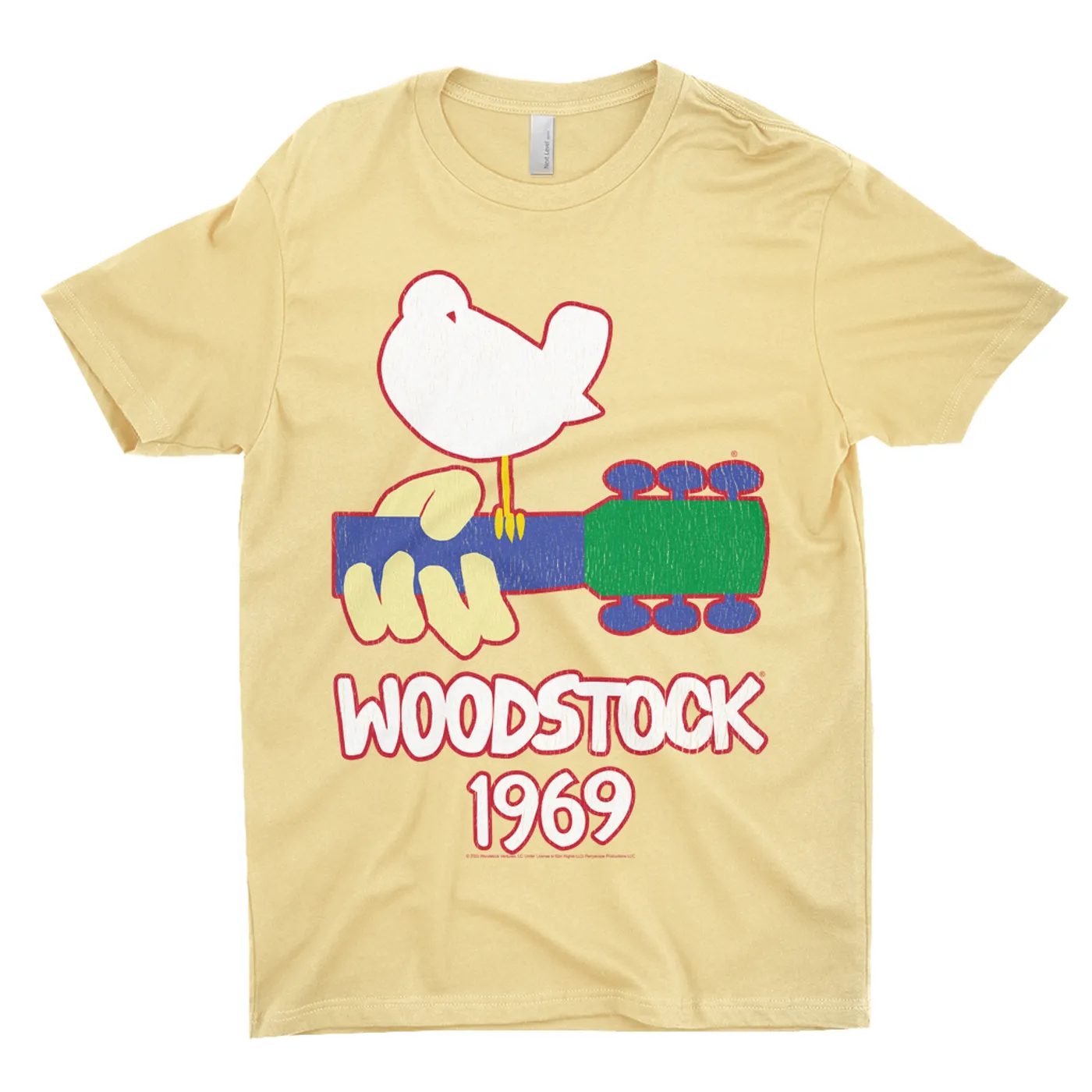 Woodstock T-Shirt | 1969 Music Festival Outline (Merchbar Exclusive) Woodstock Shirt