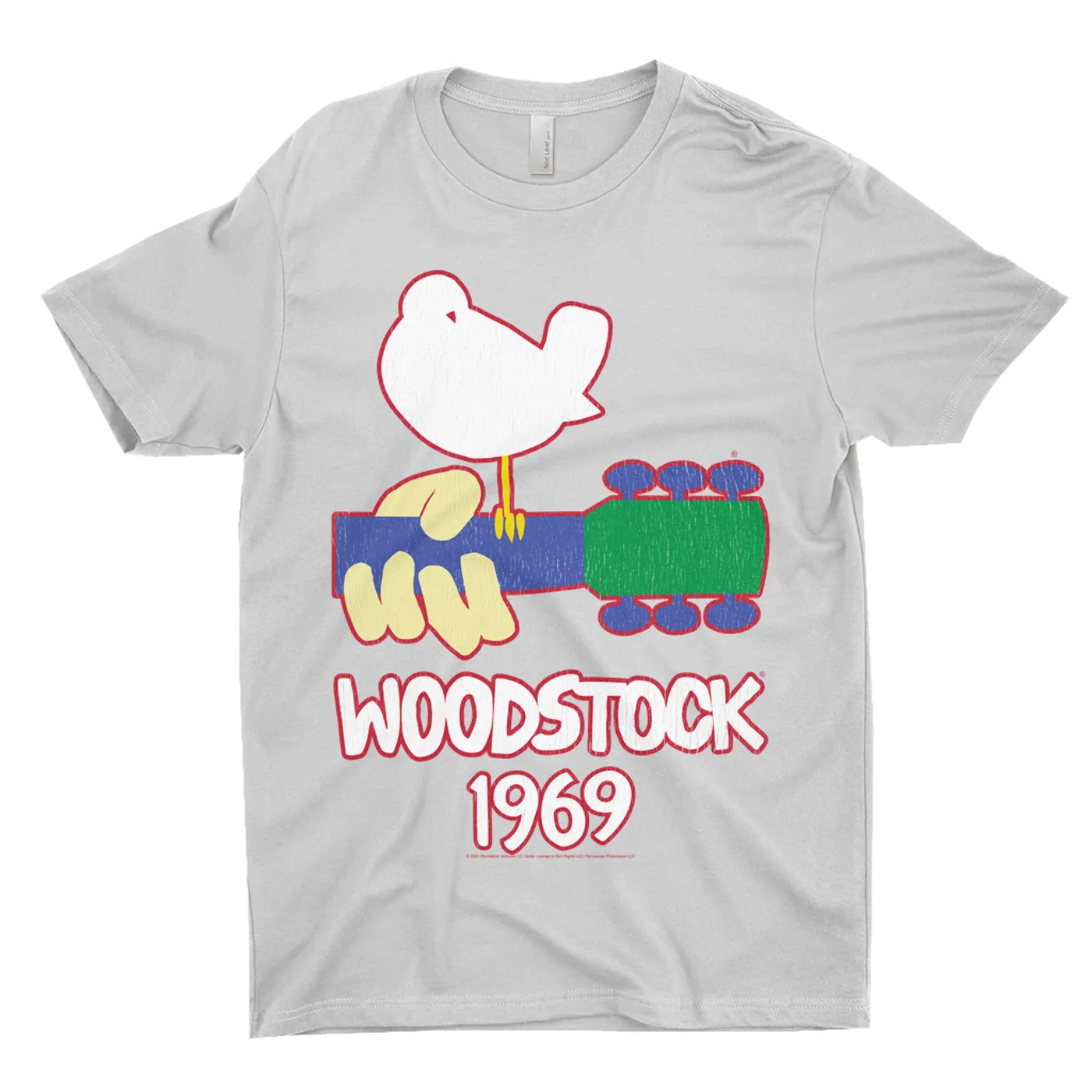 Woodstock T-Shirt | 1969 Music Festival Outline (Merchbar Exclusive) Woodstock Shirt