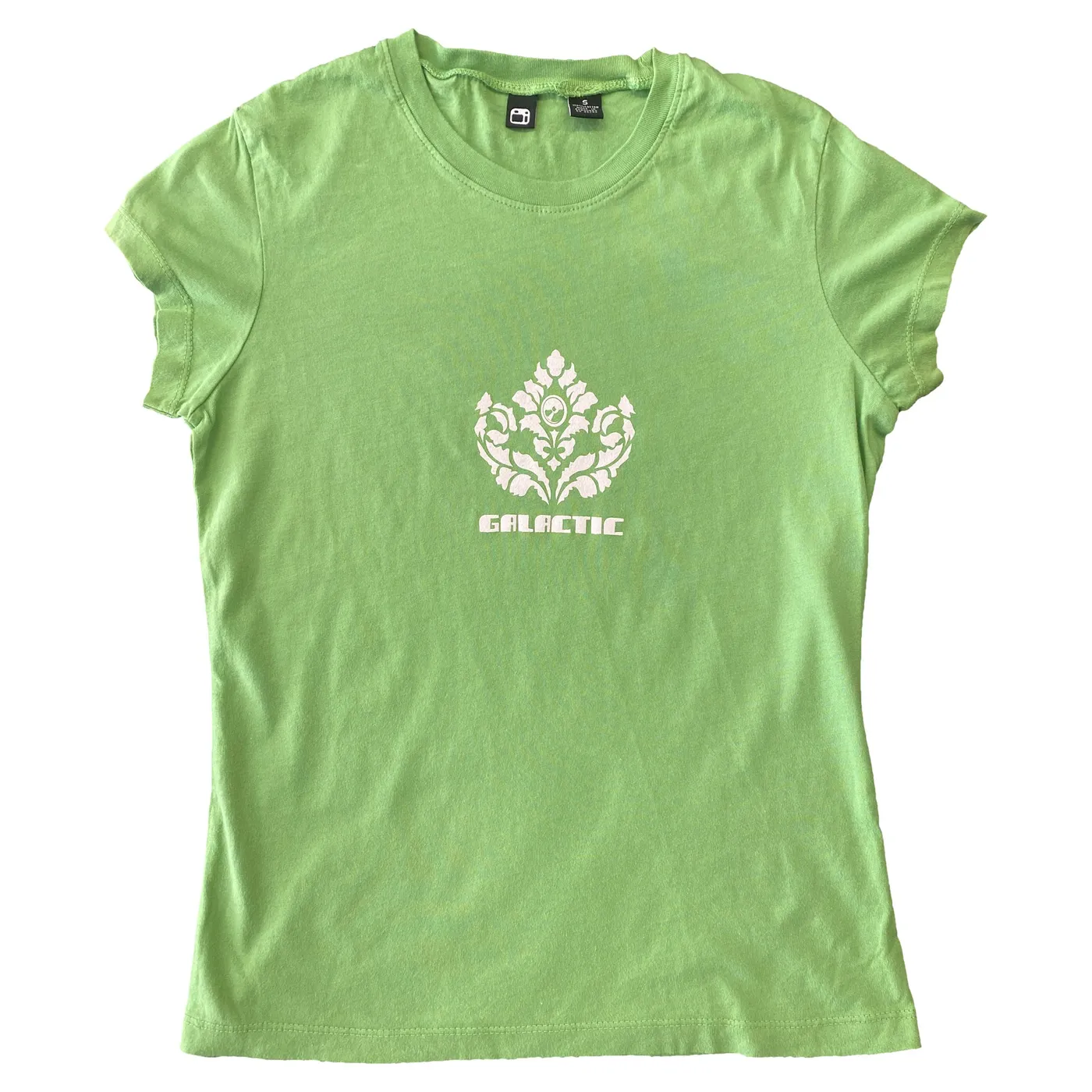 Galactic Girls Green Leaf T-Shirt