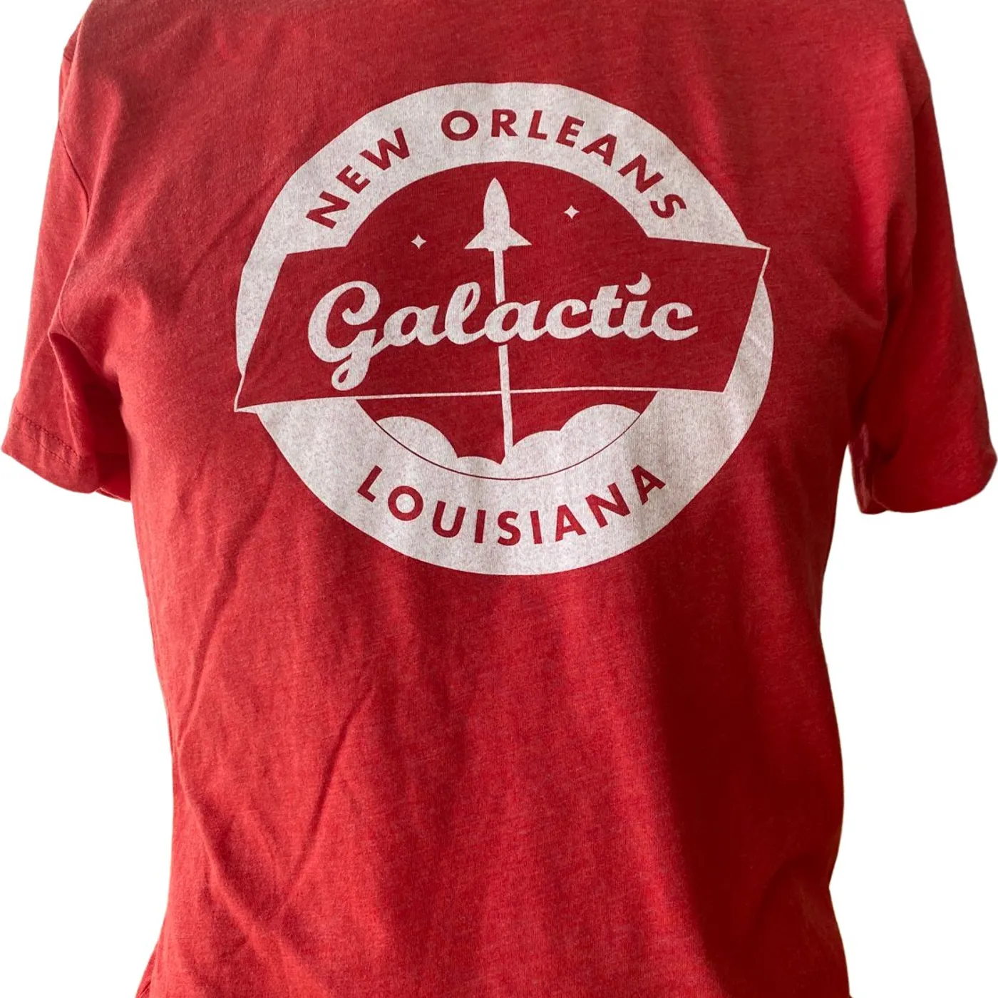 Galactic Red Rocket Unisex Tee