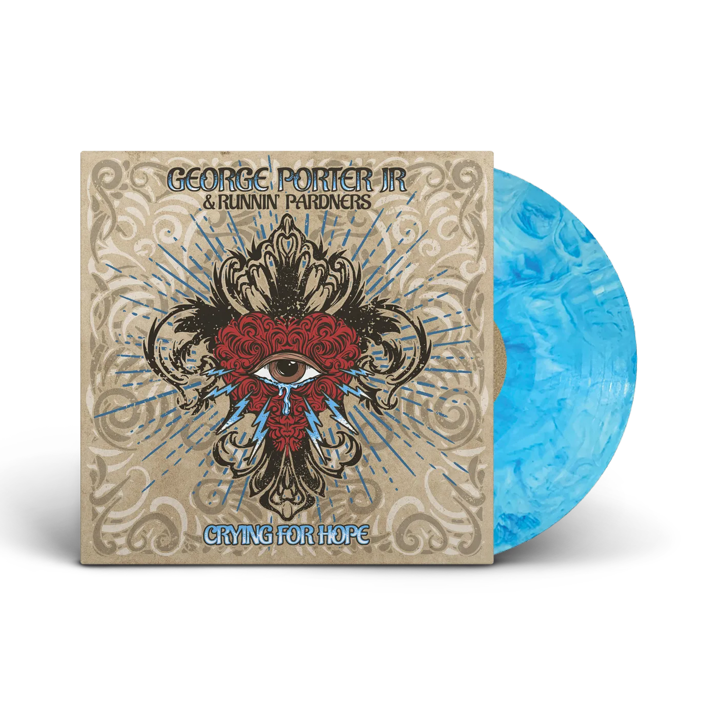 George Porter Jr. DRAFT - Crying for Hope Colored Double Vinyl Bundle