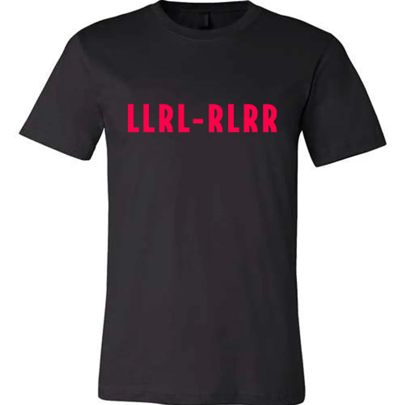 Stanton Moore Unisex LLRL - RLRR Red on Black T-Shirt