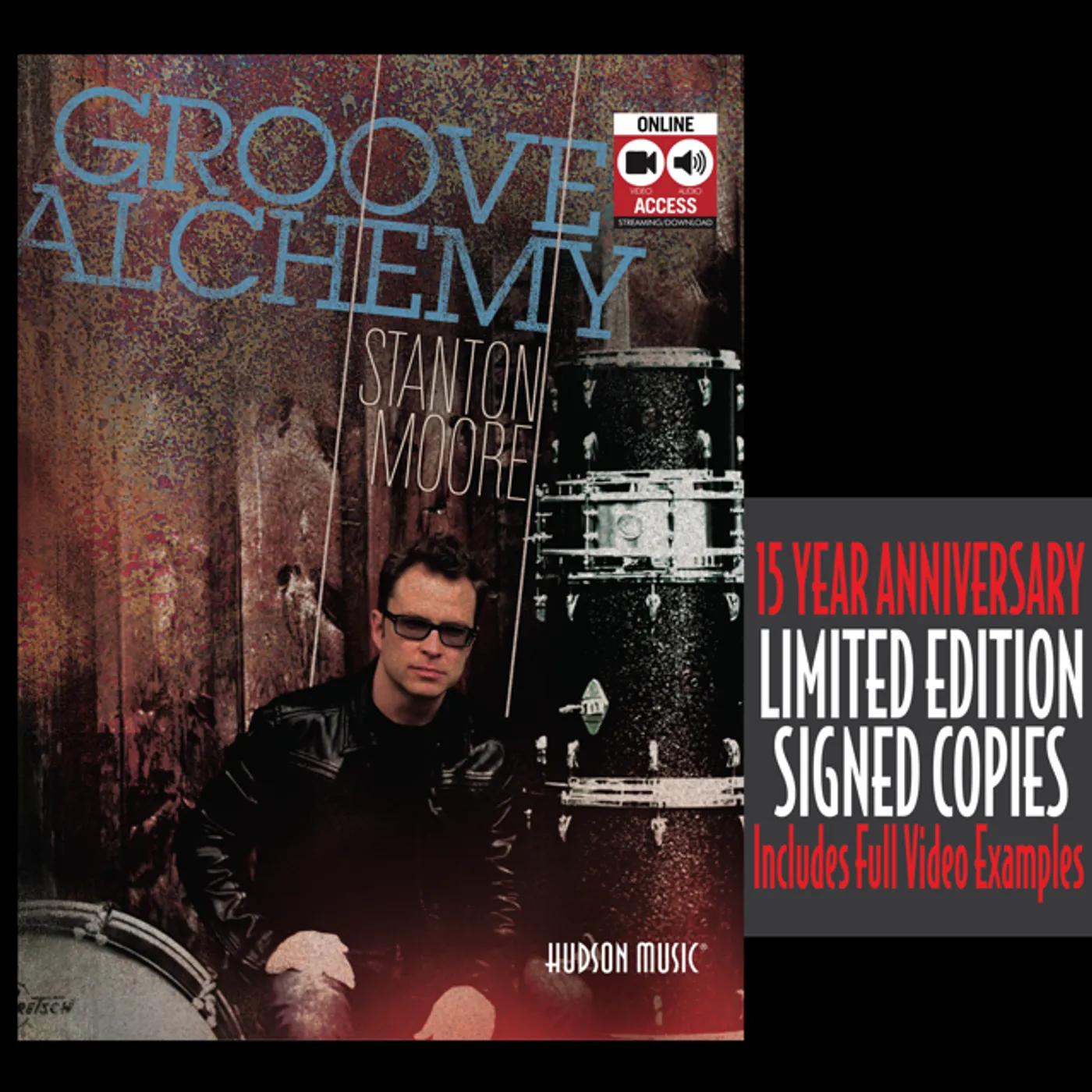 SIGNED- Stanton Moore 'Groove Alchemy' Book- 15th Anniversary Printing