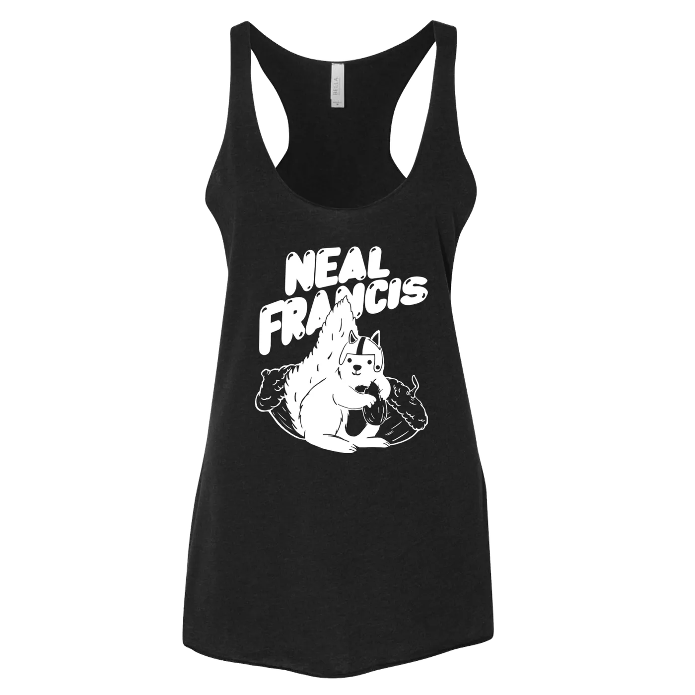 Neal Francis Fancy the Van Squirrel Ladies Tank Top