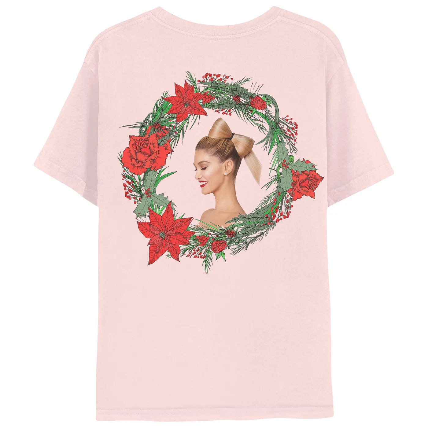 Delta Goodrem Only Santa Knows Tee - Pink