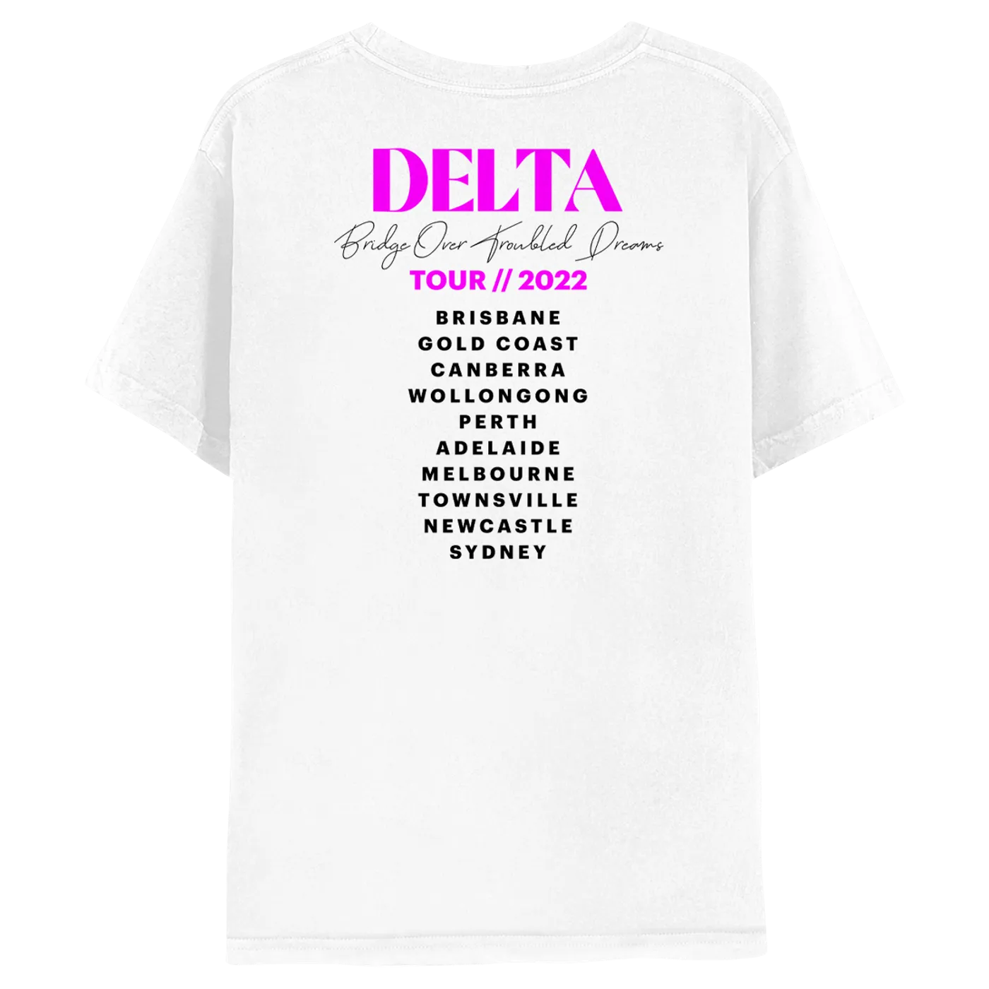 Delta Goodrem Delta Tour Tee