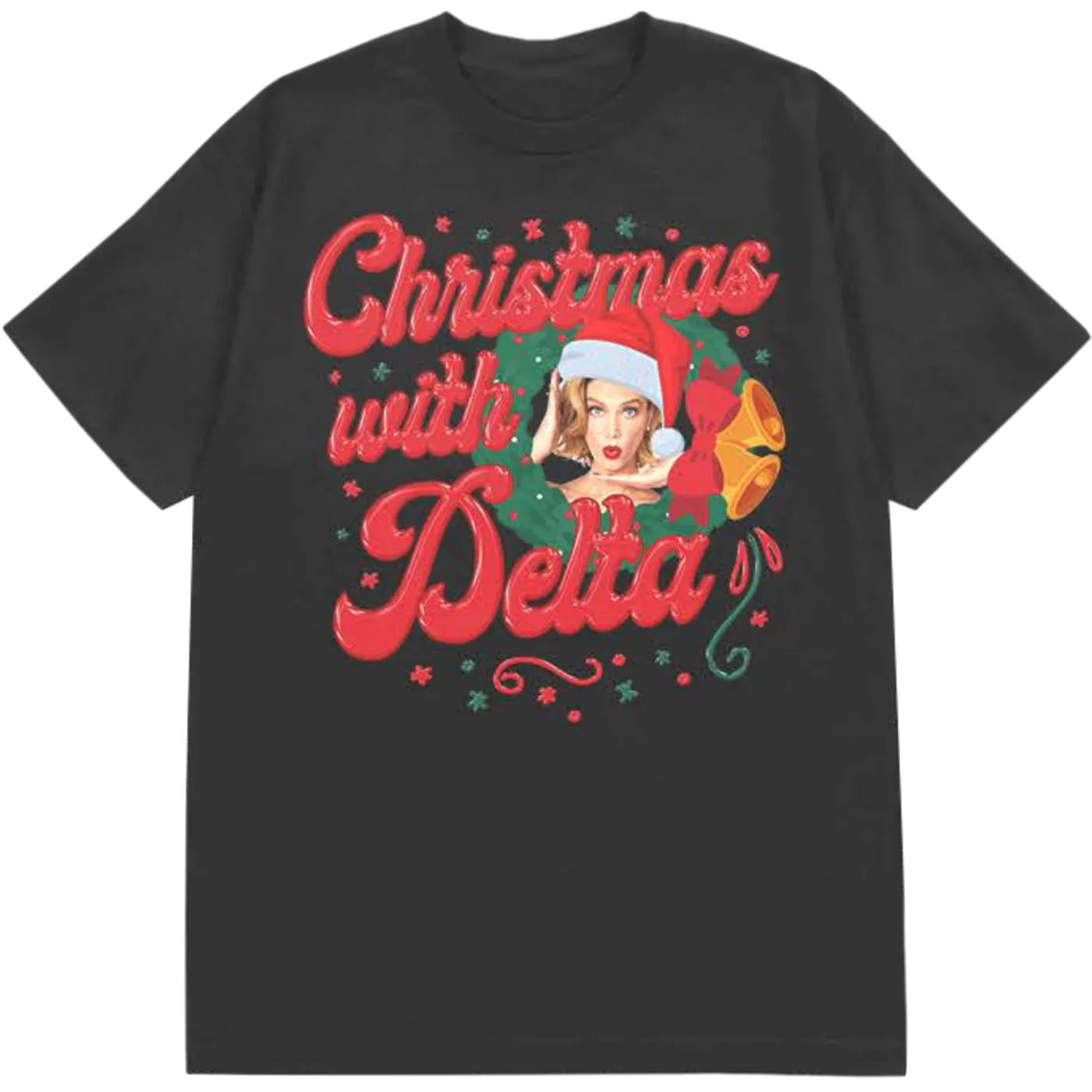 Delta Goodrem Christmas with Delta photo tee