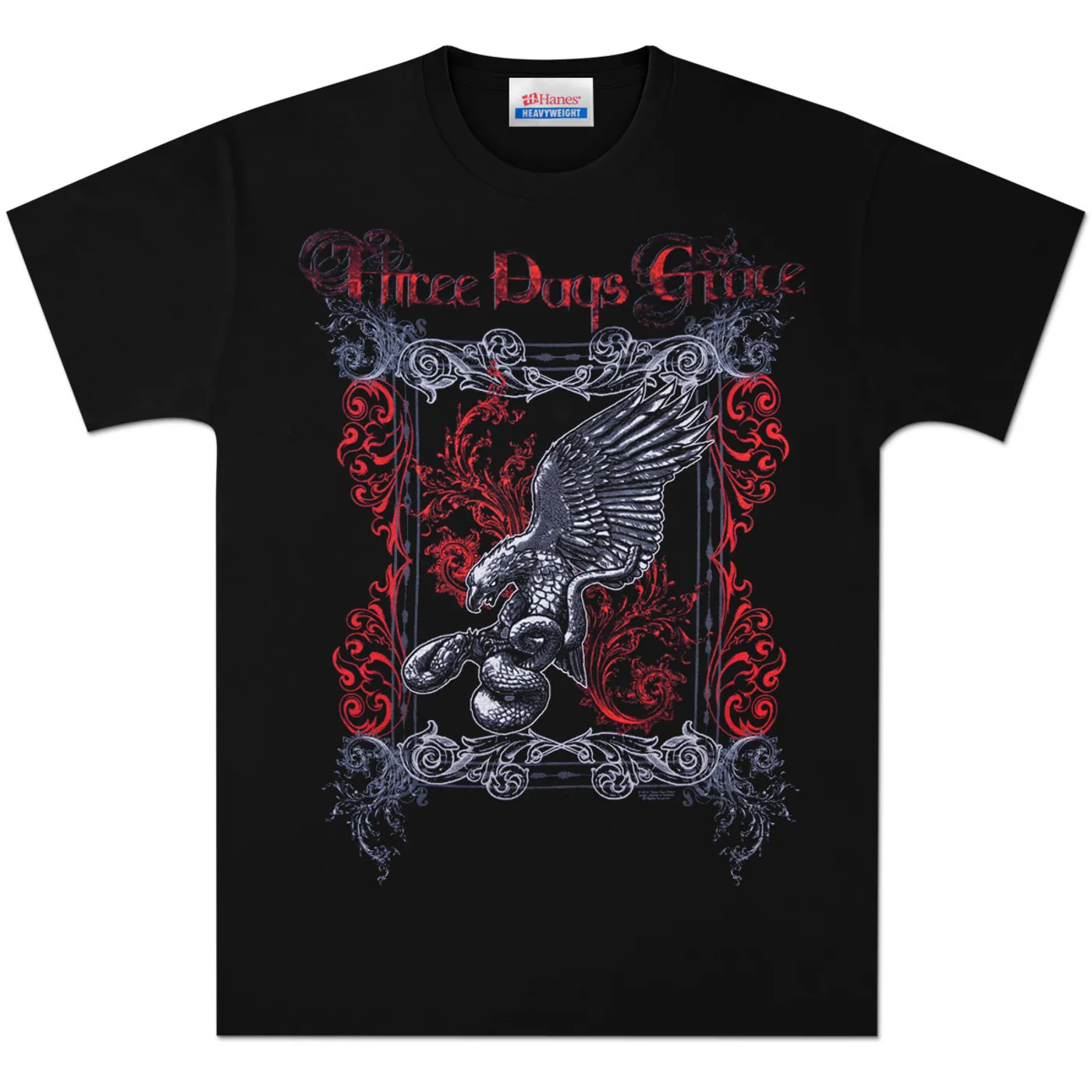 Amazon.com: Three Days Grace Life Starts Now T-Shirt