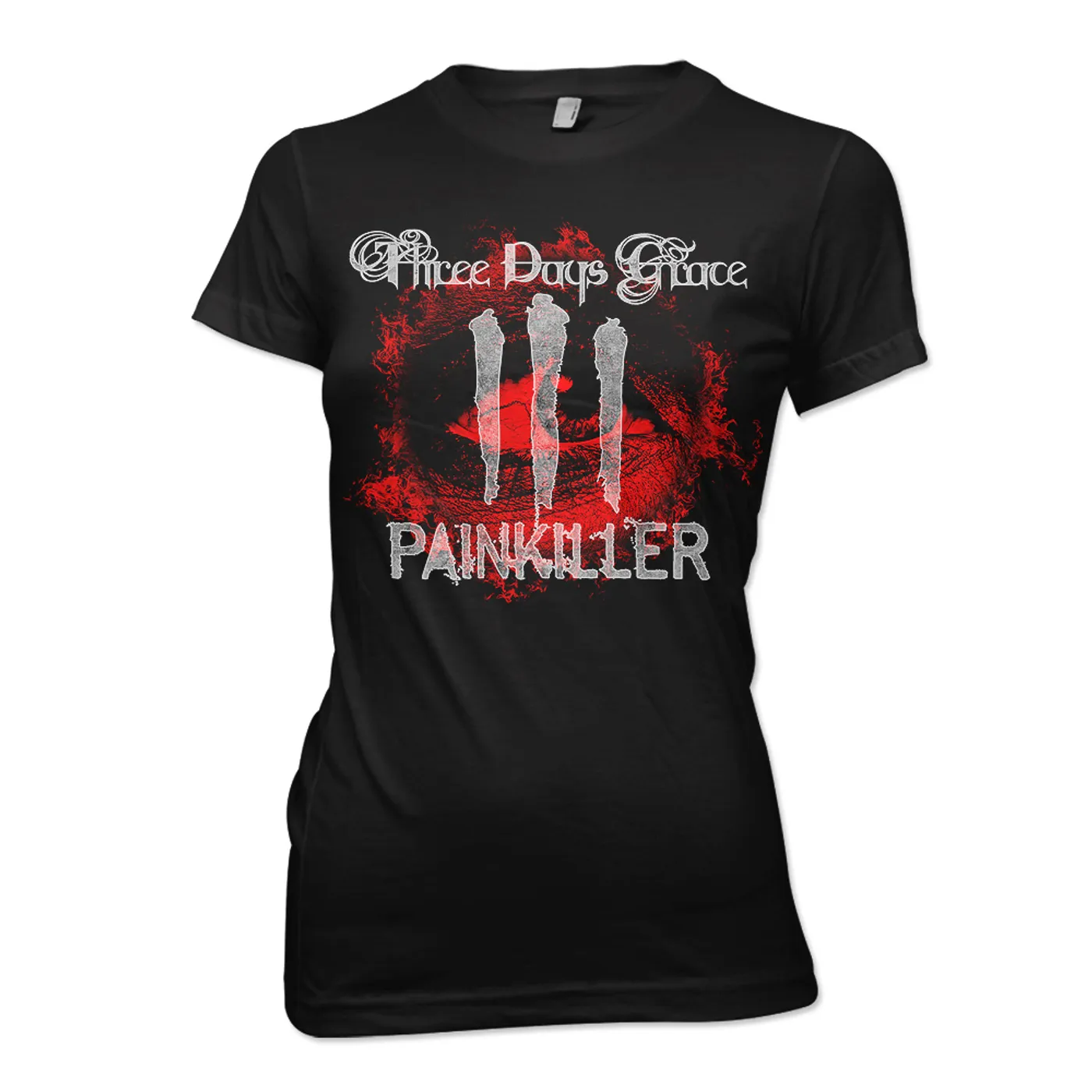 Three Days Grace Bloodshot Junior T-Shirt