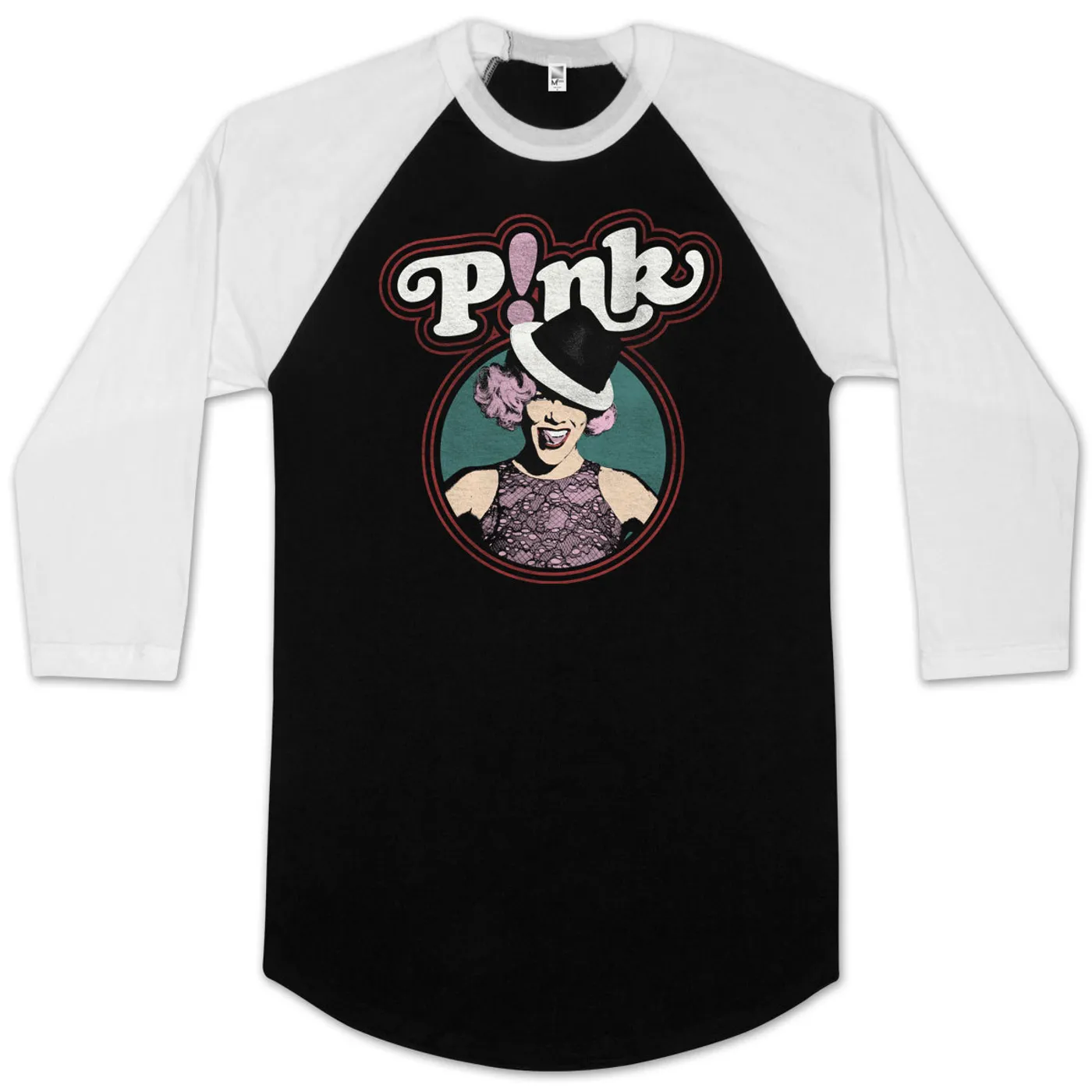 P!nk Show Stopper Burnout Raglan