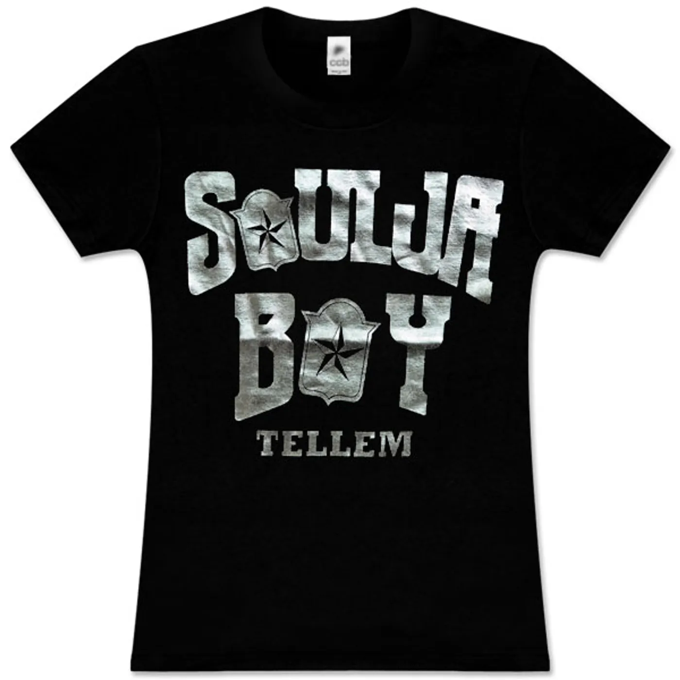 Soulja Boy Tell 'Em Foil Logo Women's Tee,