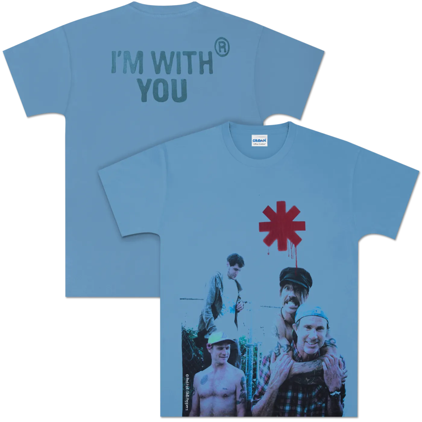Red Hot Chili Peppers Piggyback T-Shirt