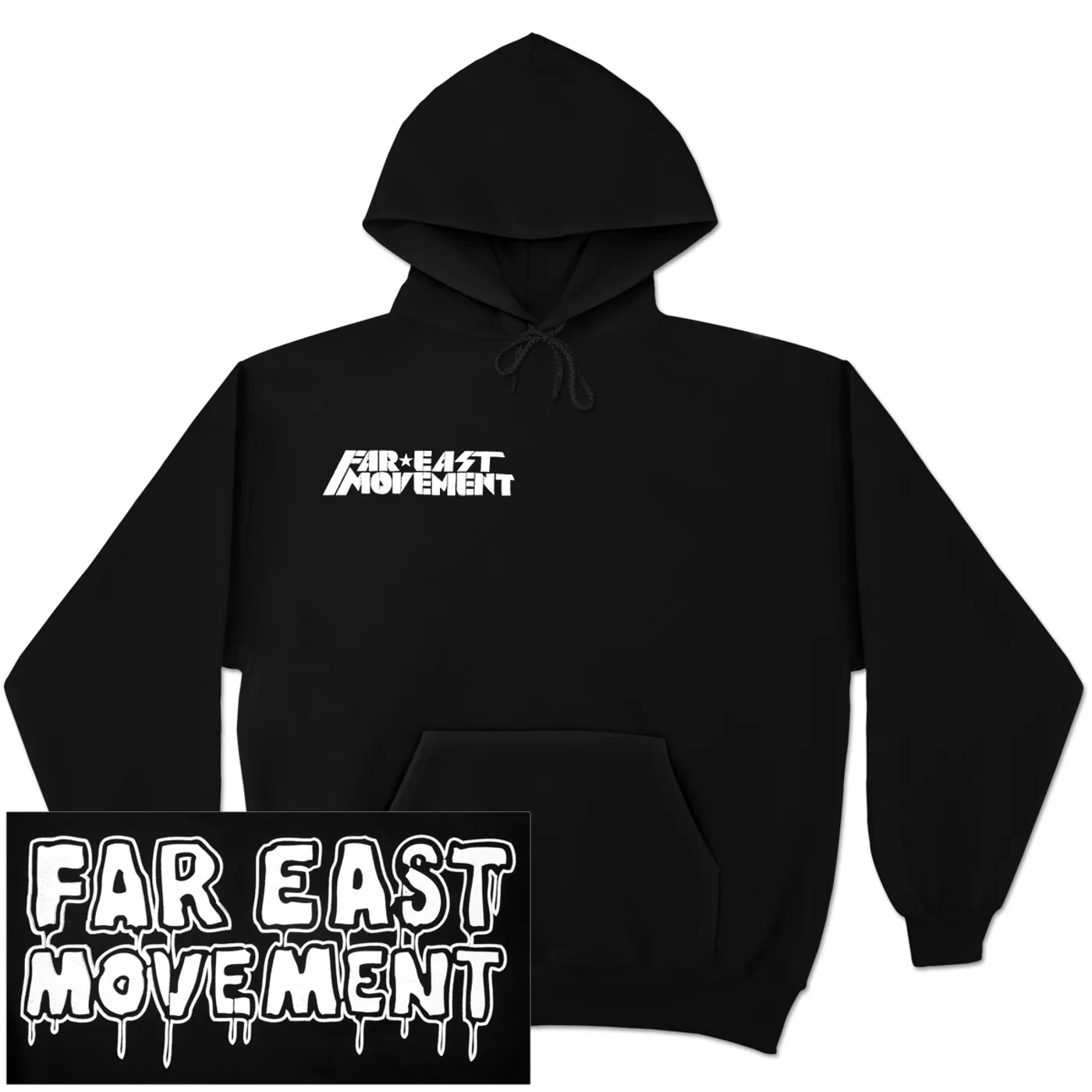 Far East Movement Logo Pullover Hoodie