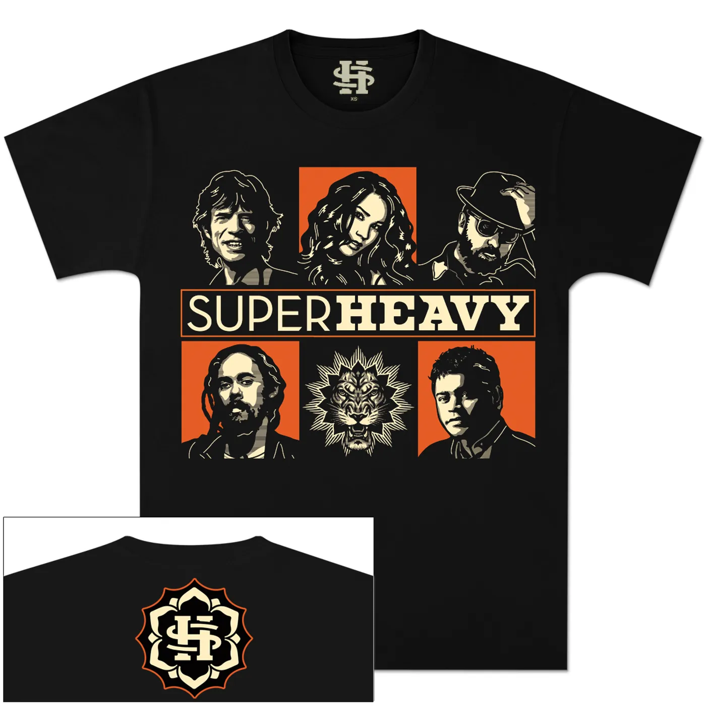 SuperHeavy Band Grid T-Shirt