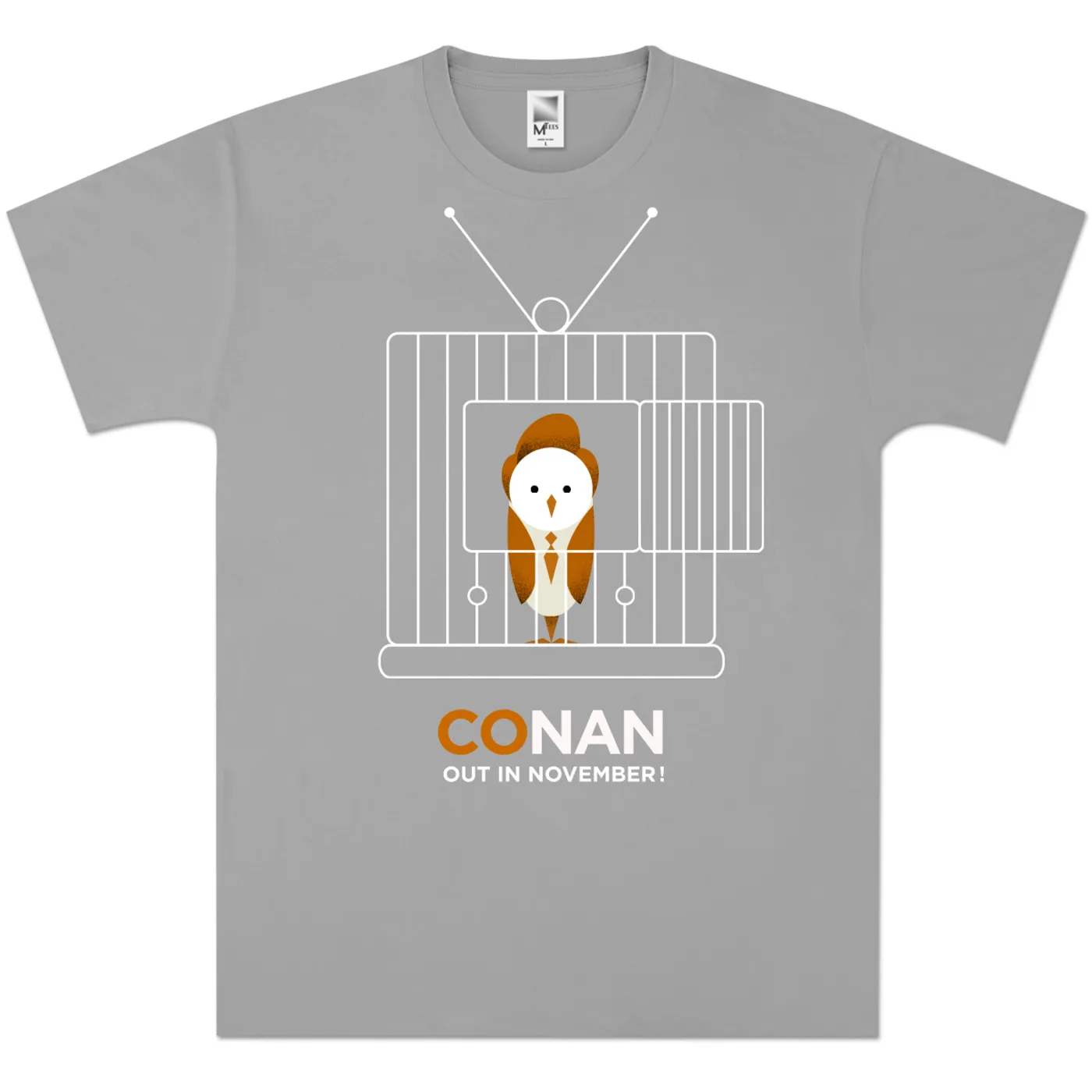 Team Coco Conan O'Brien Caged Conan T-Shirt