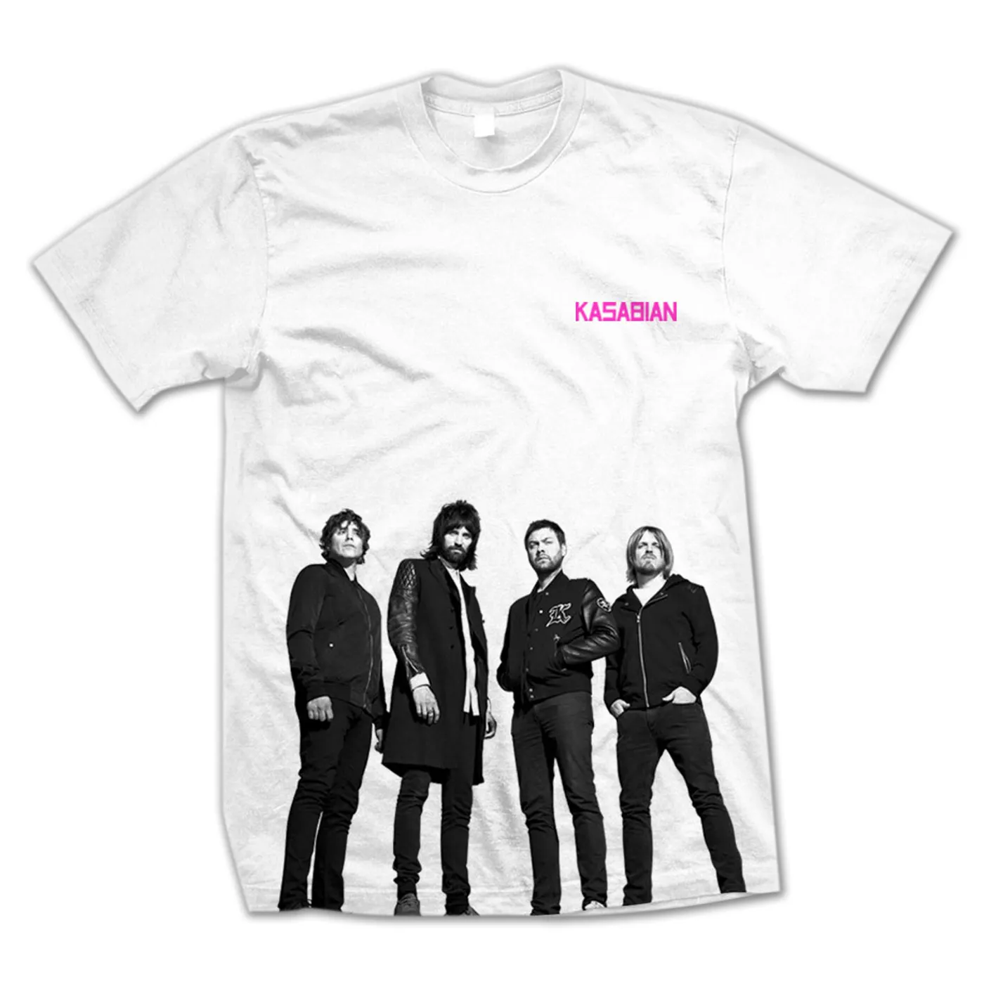 Kasabian Group Stand T-Shirt