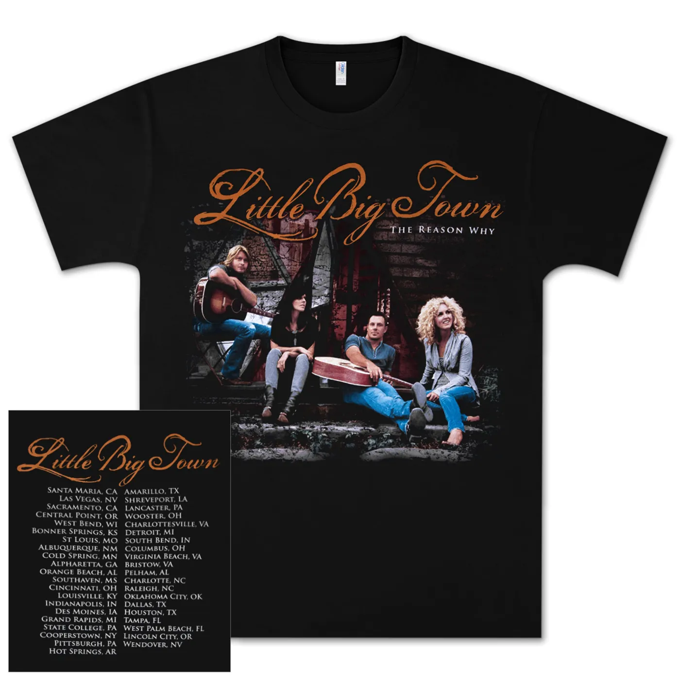 Little Big Town LBT The Reason Why Tour T-Shirt