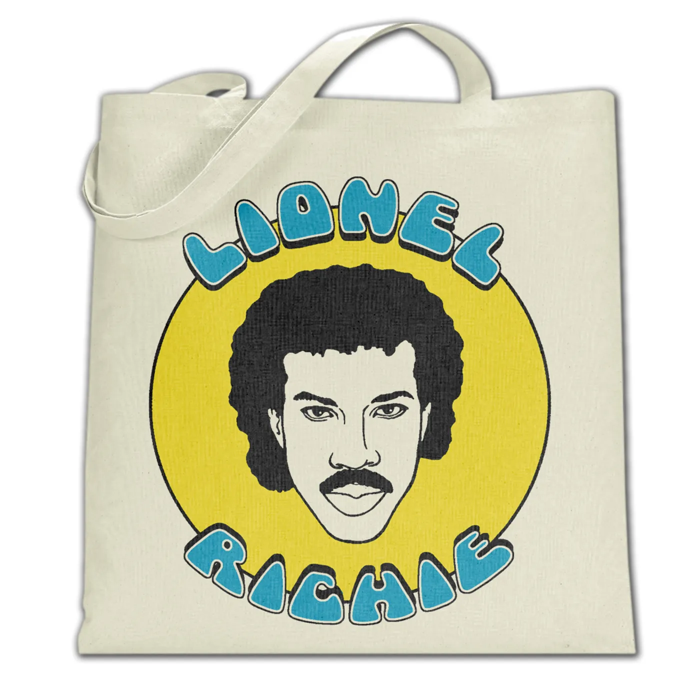 Lionel Richie All Night Cartoon Tote