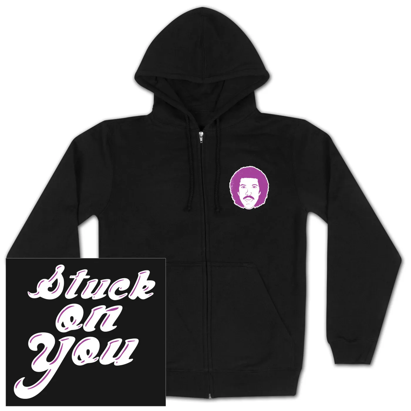Lionel Richie Face Icon Unisex Hoodie