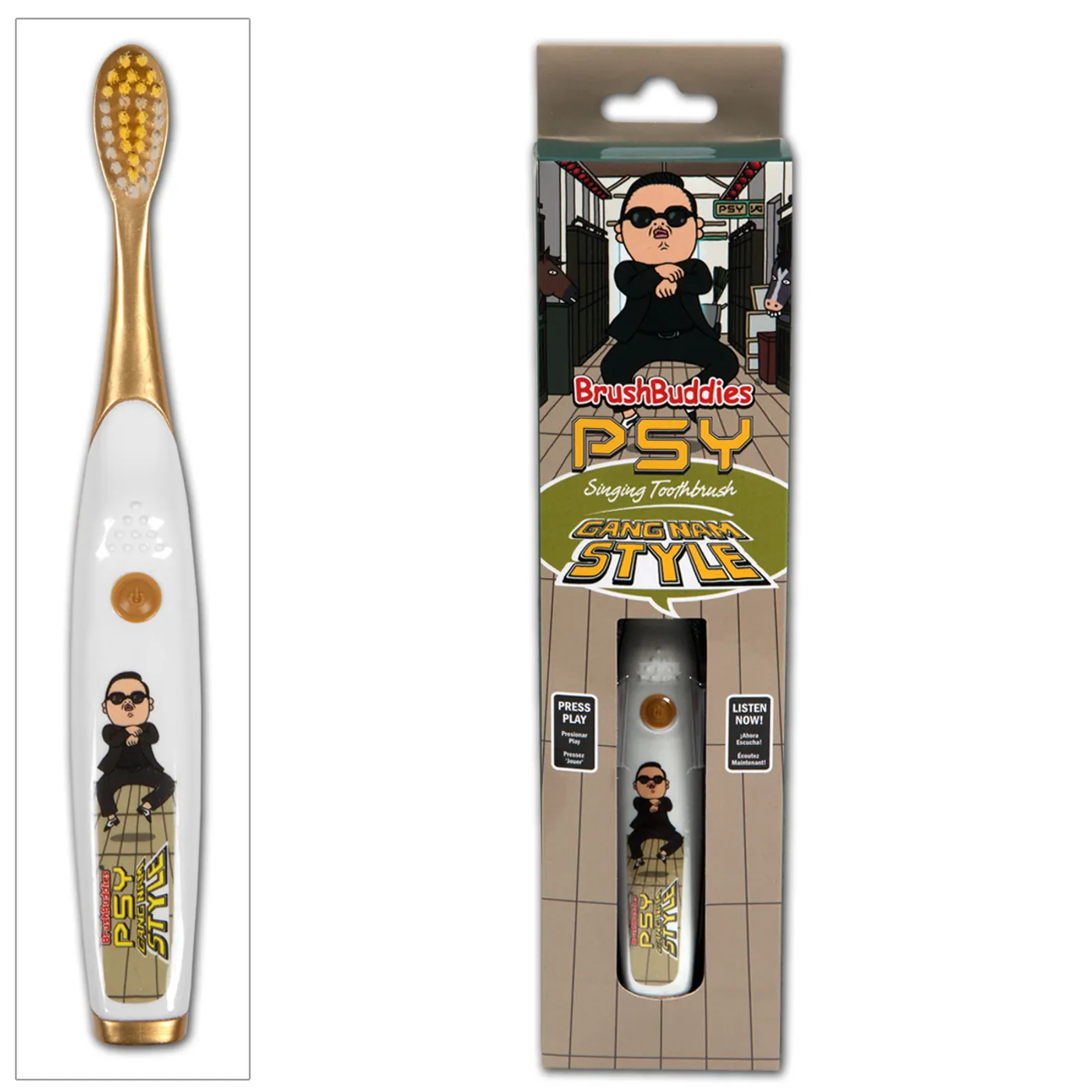 Psy Gangnam Style Singing Toothbrush