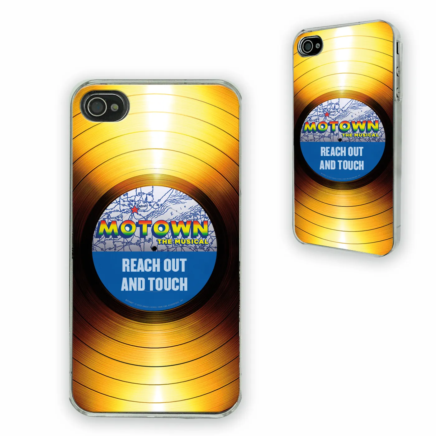 Motown The Musical Golden Record iPhone Case