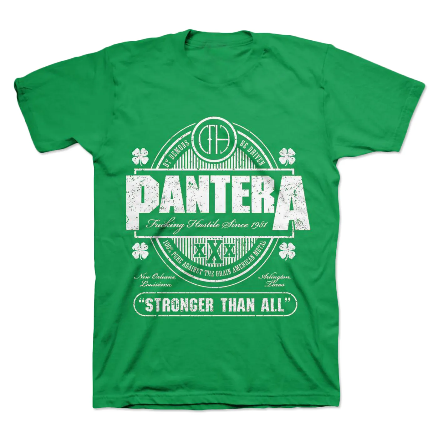 Pantera Stronger Than All St. Paddy's T-Shirt
