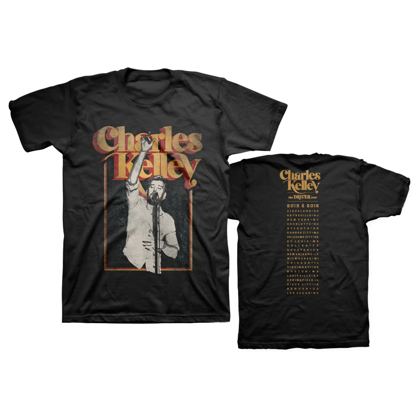 Charles Kelley The Driver Tour T-Shirt