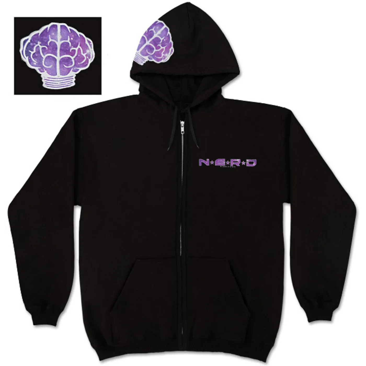 N.E.R.D Galaxy Zip Hoodie