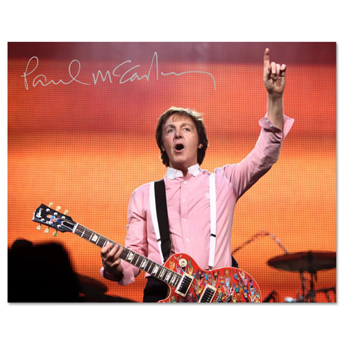 Paul McCartney On Point 8 X 10 Photo