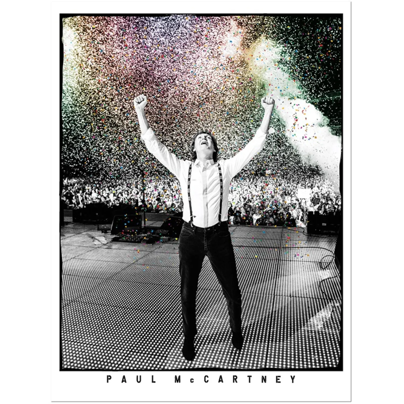 Paul McCartney Pmc Confetti Litho