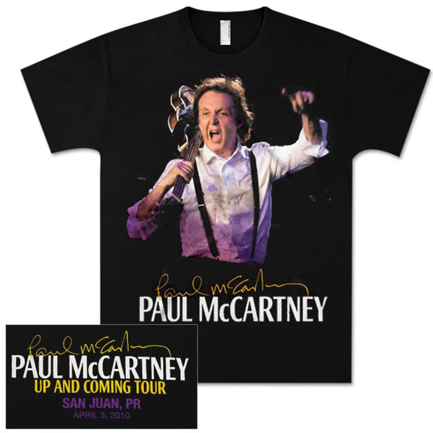 Paul McCartney Up and Coming Event T-Shirt - San Juan