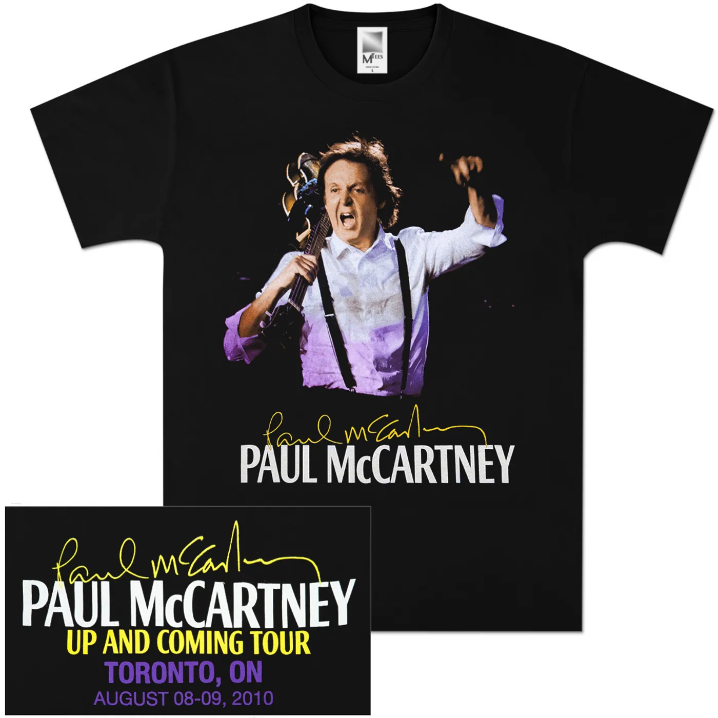 Paul McCartney Up and Coming Event T-Shirt - Toronto