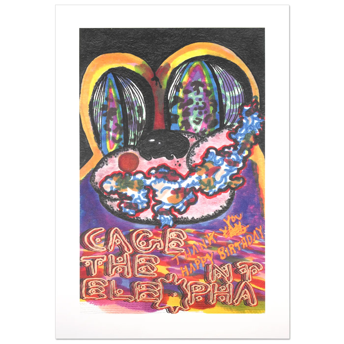 Cage The Elephant LP Cover Litho (Vinyl)