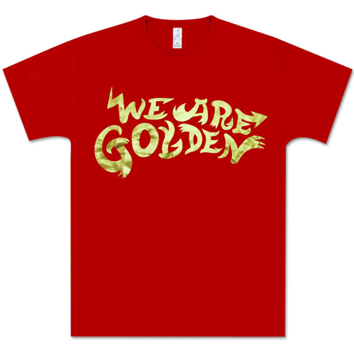 Mika Red Golden Foil Tee