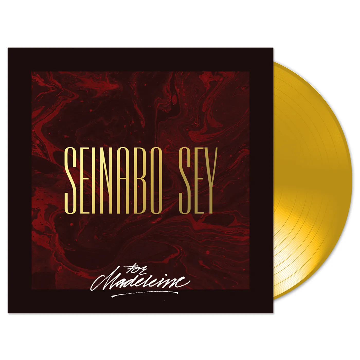 Seinabo Sey Exclusive Signed Neon Gold 10”