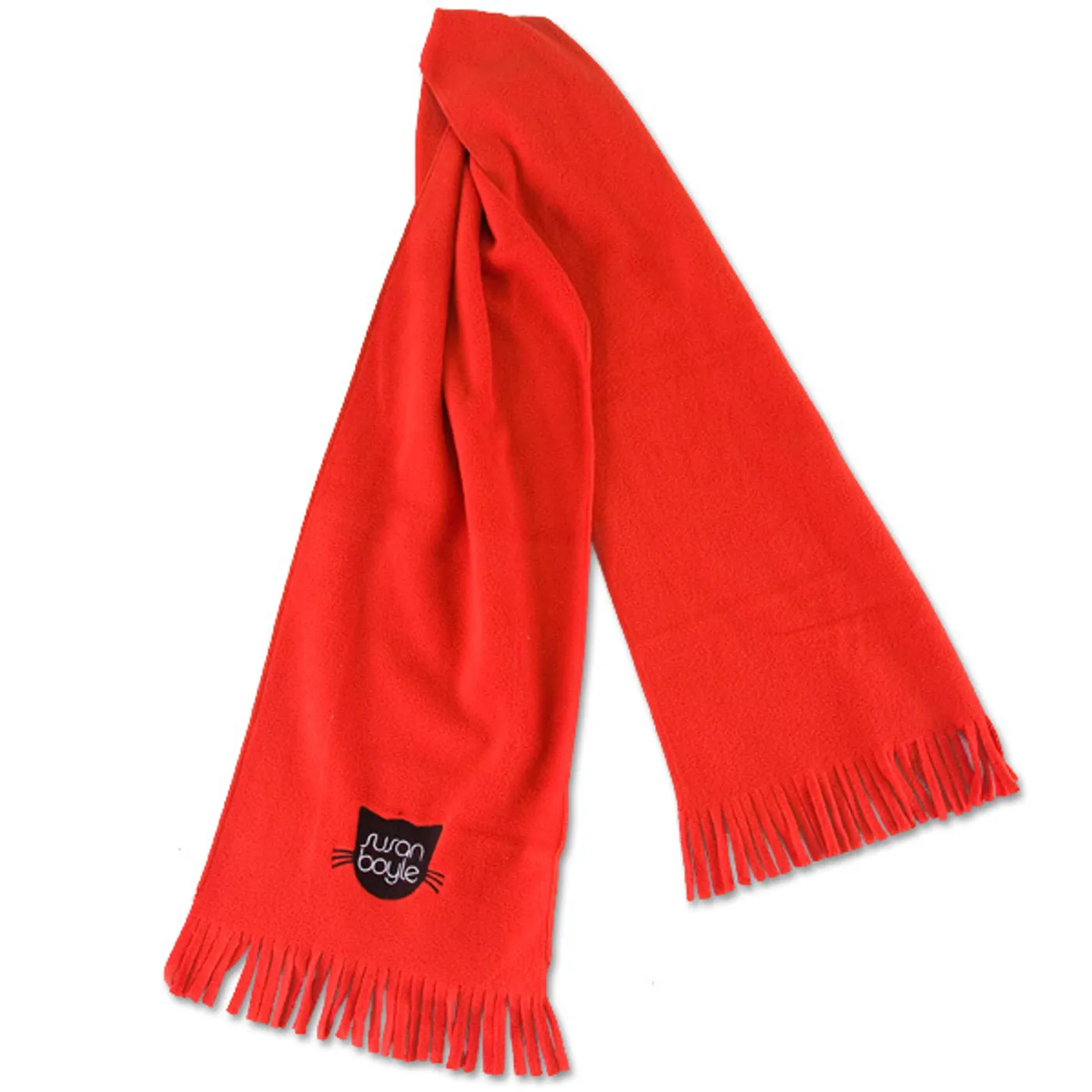 Susan Boyle Pebbles Red Scarf