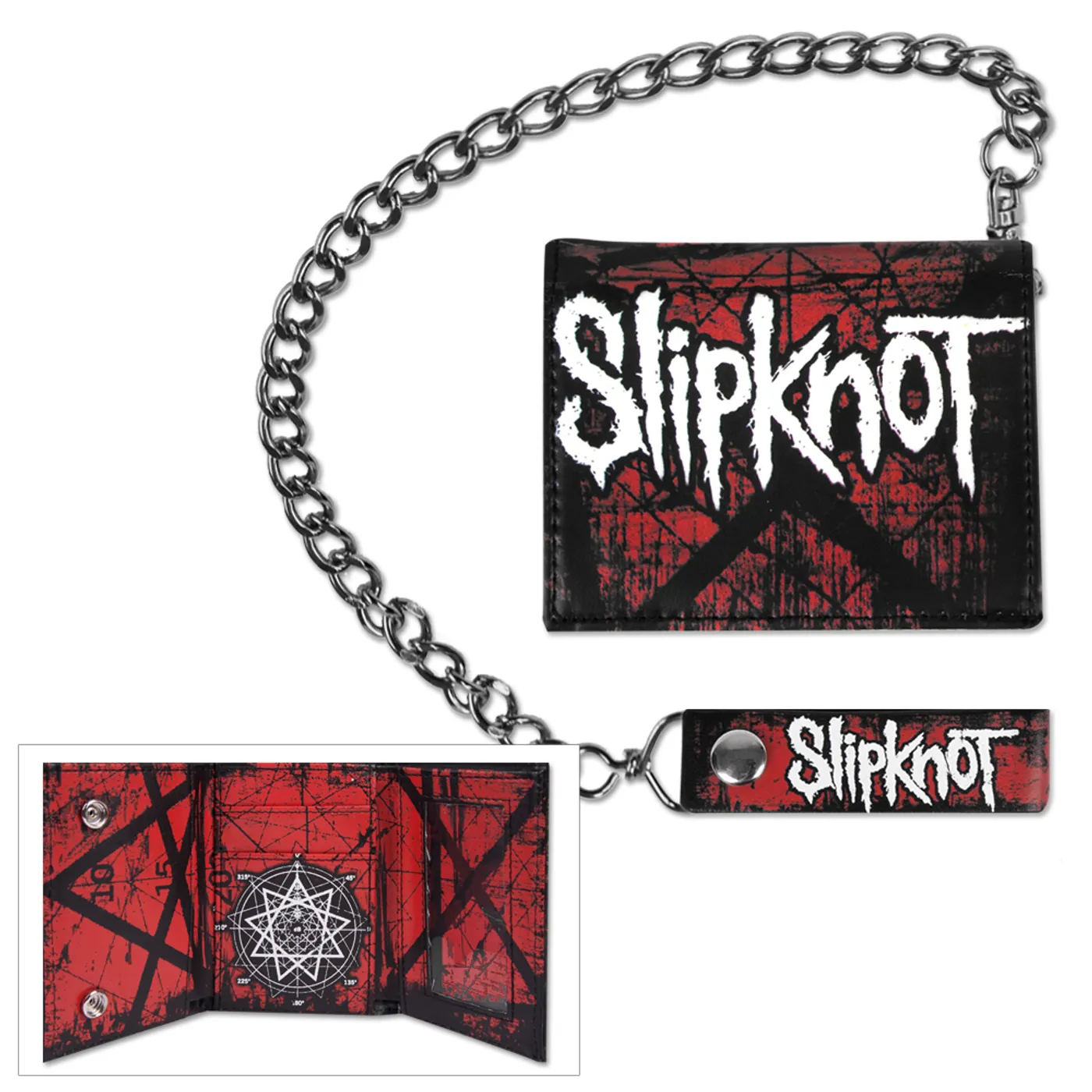 Slipknot Scratched Group Wallet